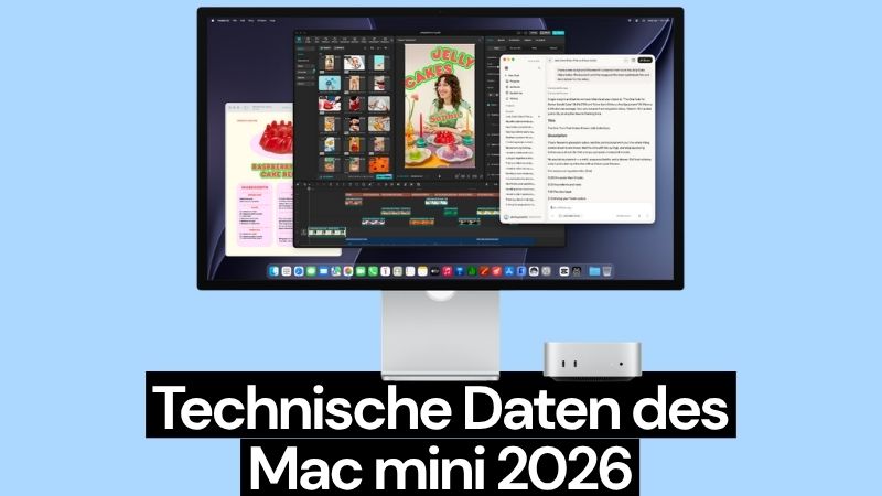 Technische Daten des Mac mini 2026: Was der M6 in der Praxis attraktiv macht